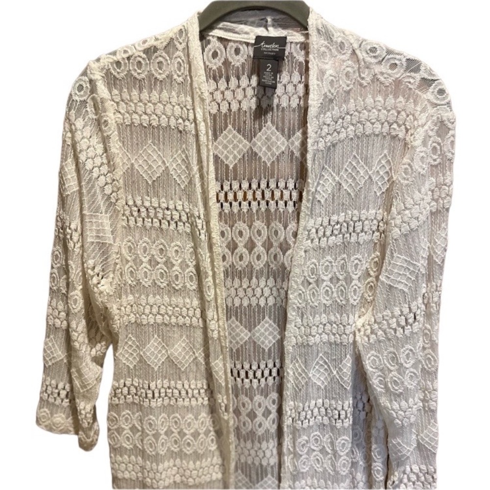 208. WOMENS CHICO’S 2/L DETAIL TOP